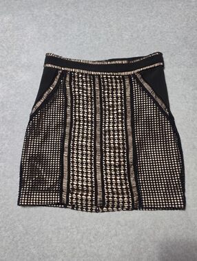Bardot Womens 6 Crochet Mini Skirt S